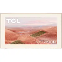 65A300W TCL 65  NXTVISION TV 4K QLED Smart Frame TV with Google TV and Flush Wall Mount