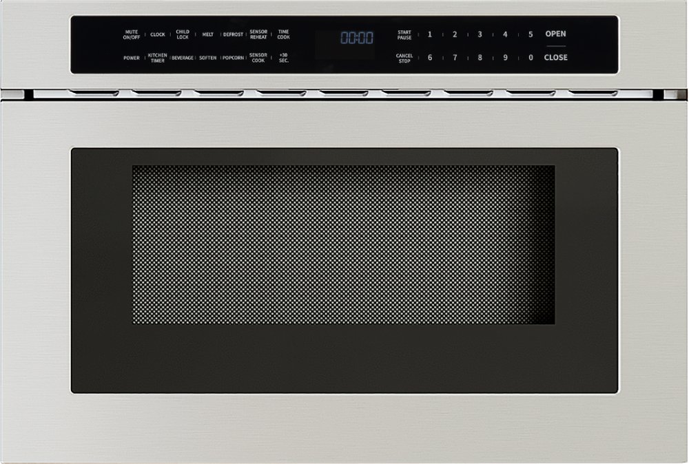 Zephyr 1.2 Cu Ft Microwave Drawer - Stainless Steel
