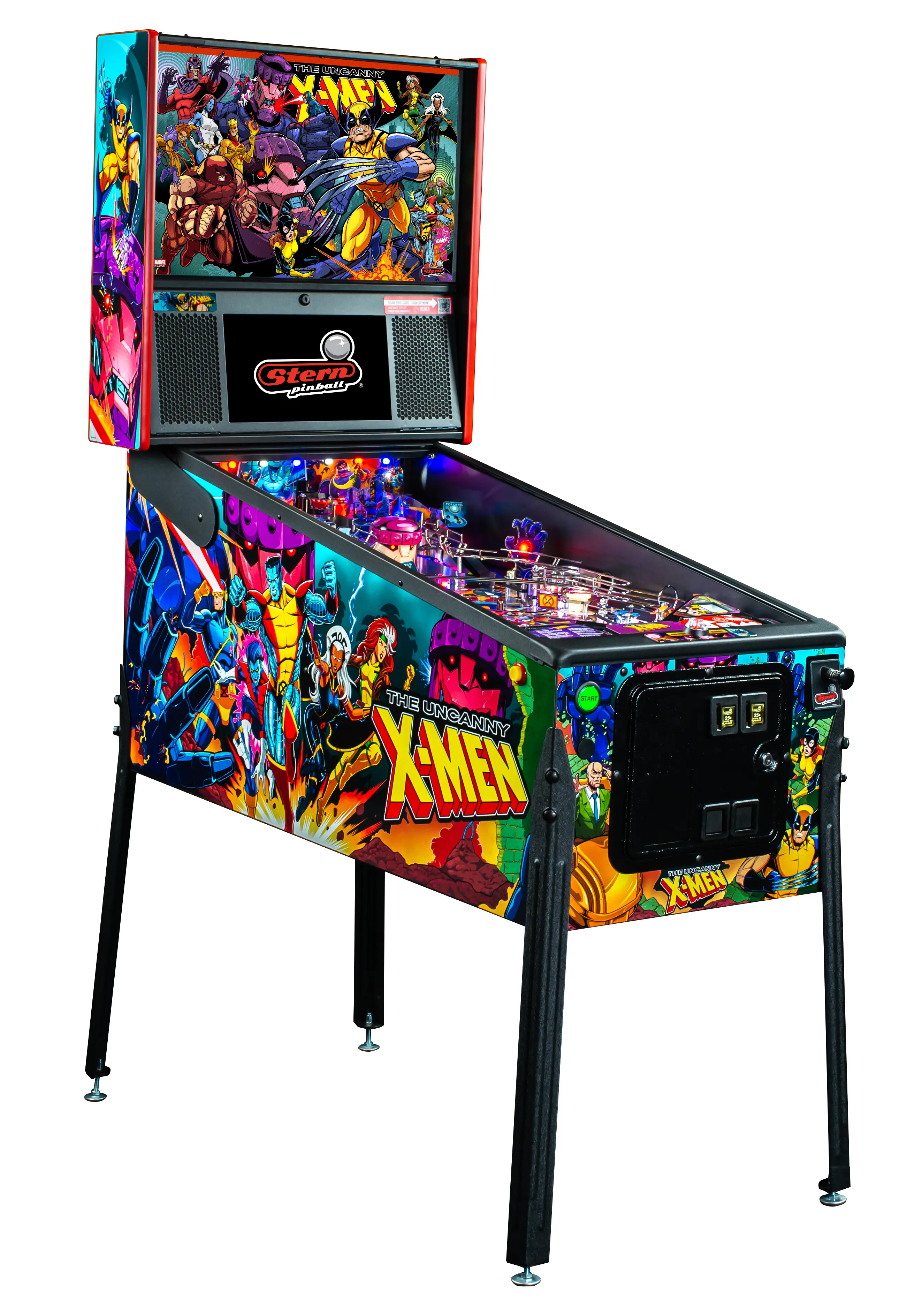 500-55Y5-11 Stern Pinball The Uncanny X-Men Pro Pinball Machine-1