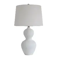 29  White Marble Table Lamp