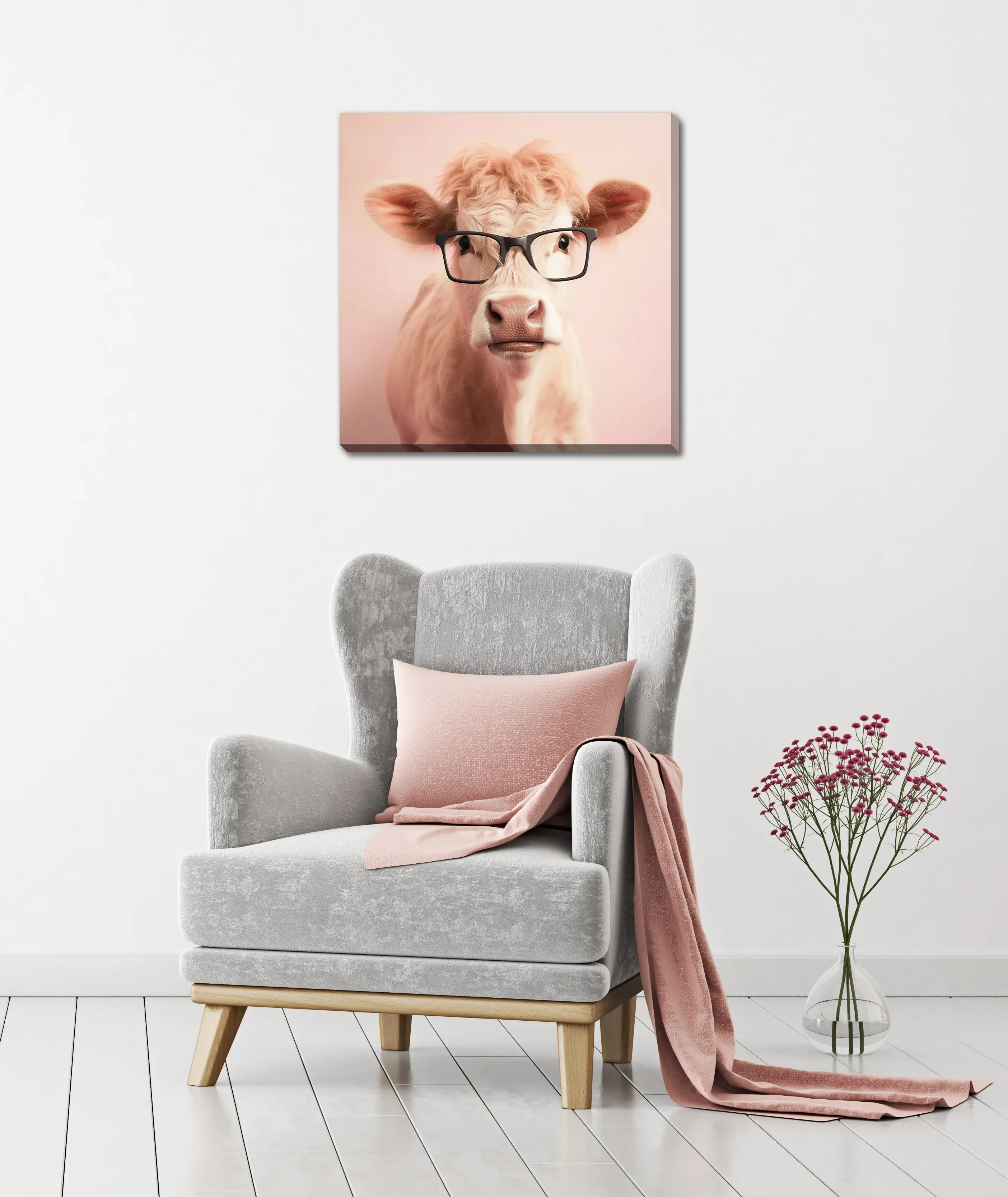 Happy Friends Embellish Canvas-2