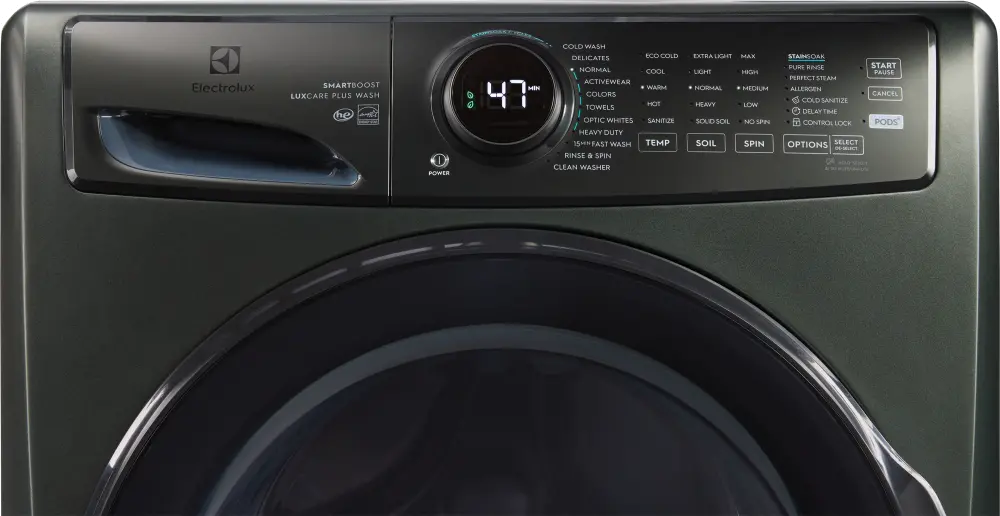 ELFW7738AA Electrolux 4.5 Cu Ft Front Load Perfect Steam™ Washer - Alpine Green-8