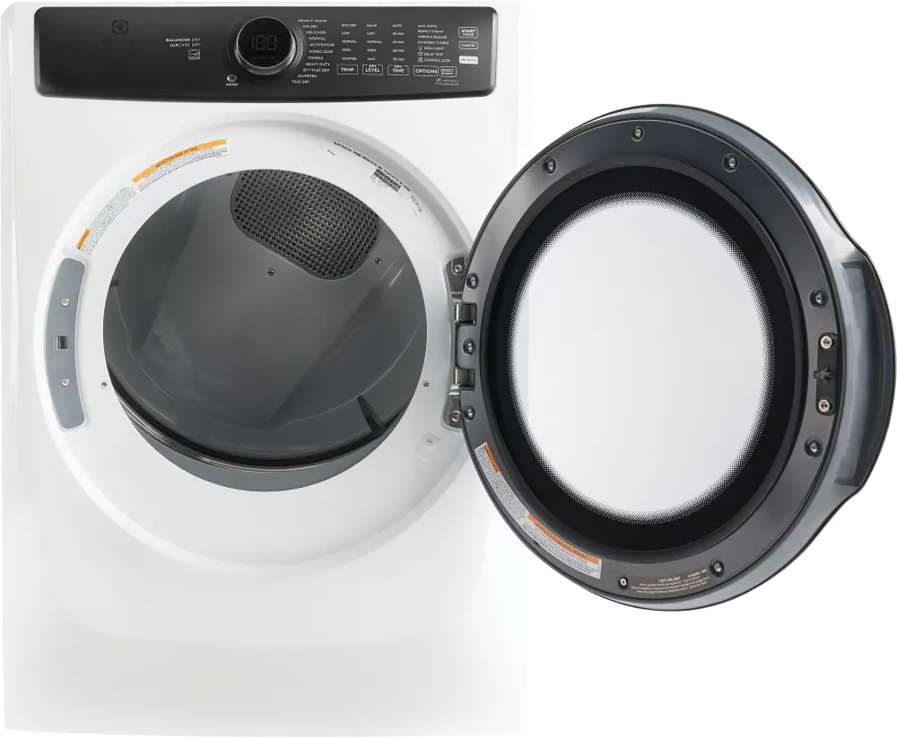 ELFE7738AW Electrolux 8 Cu Ft Electric Dryer - White-4