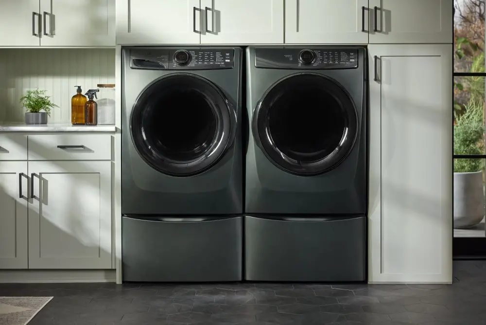 ELFE7738AA Electrolux 8 Cu Ft Electric Dryer - Alpine Green-2
