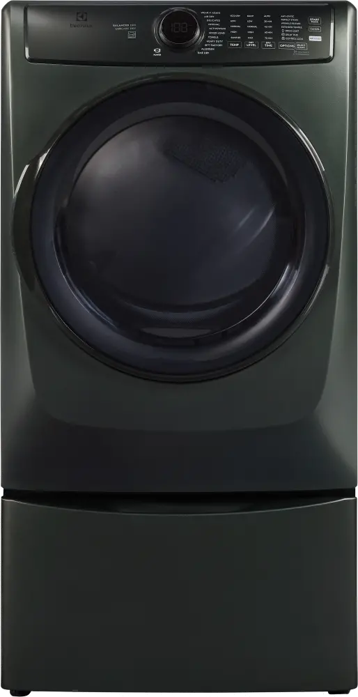 ELFE7738AA Electrolux 8 Cu Ft Electric Dryer - Alpine Green-9