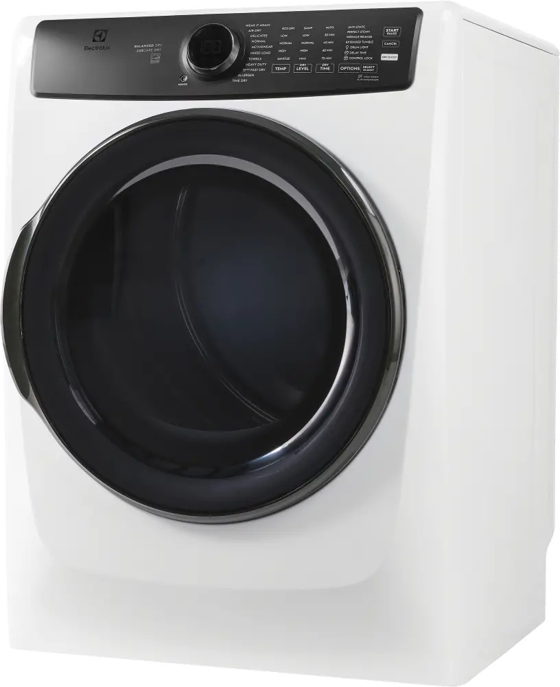 ELFG7738AW Electrolux 8 Cu Ft Gas Dryer - White-6