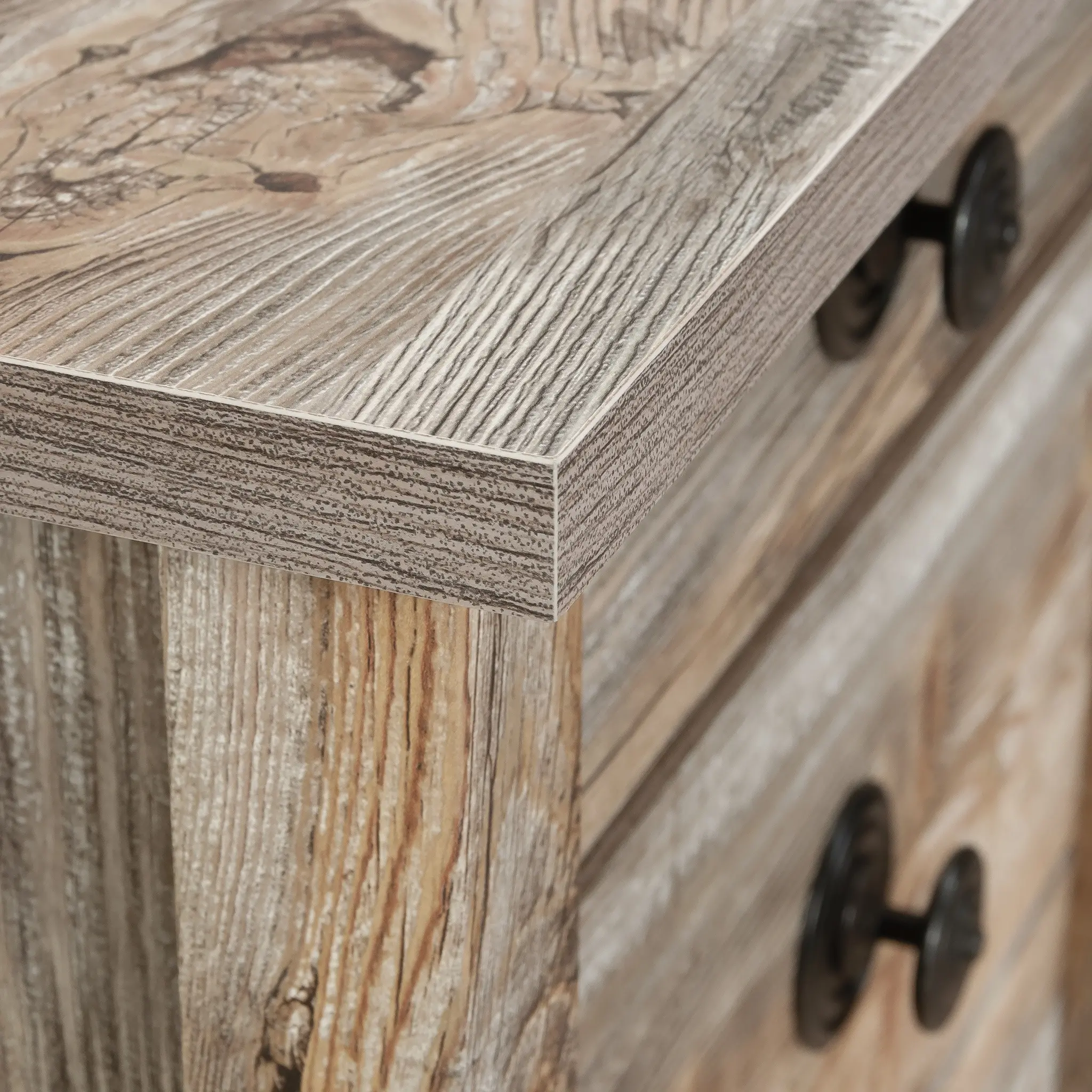 Granite Trace Natural L-Shaped Desk-10