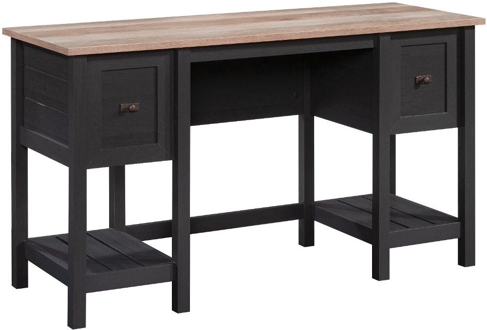 Raven Oak Black Student Desk