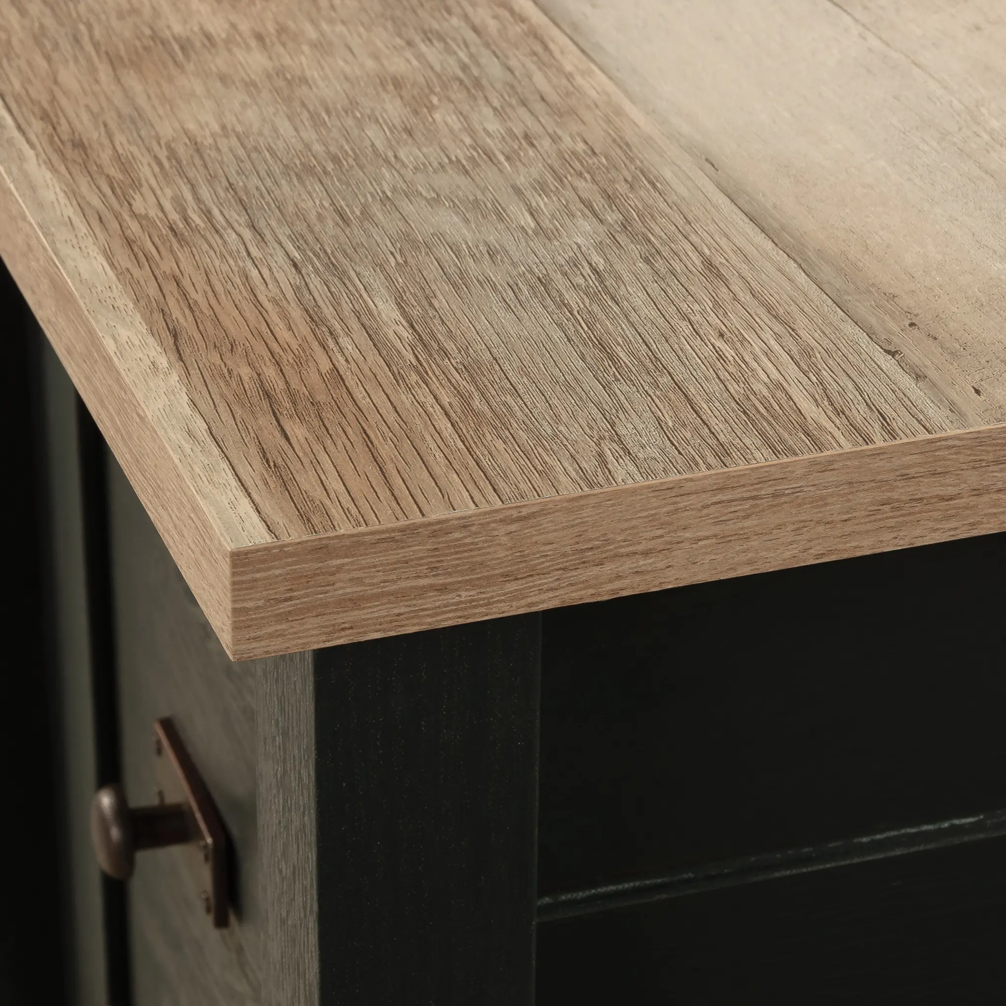 Raven Oak Black Student Desk-7