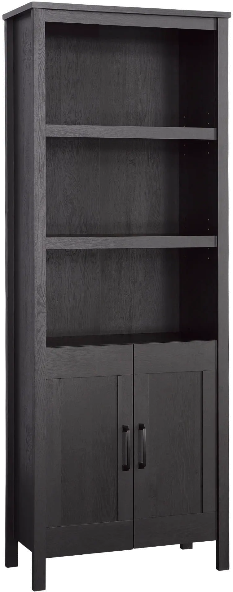 Raven Oak Black Bookcase-1