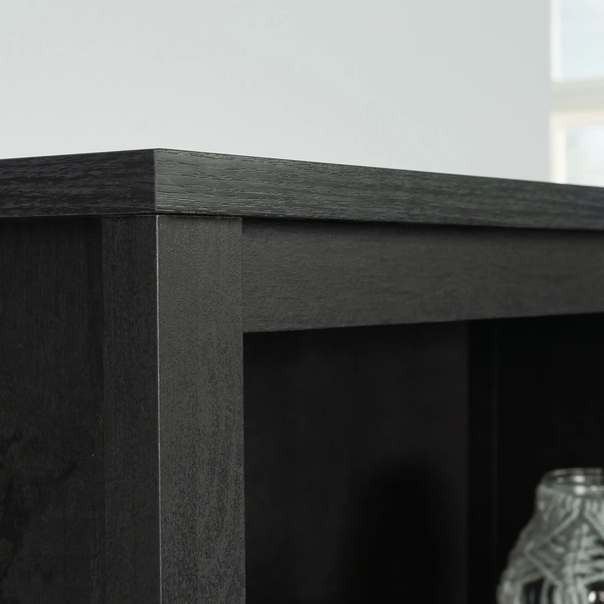 Raven Oak Black Bookcase-11