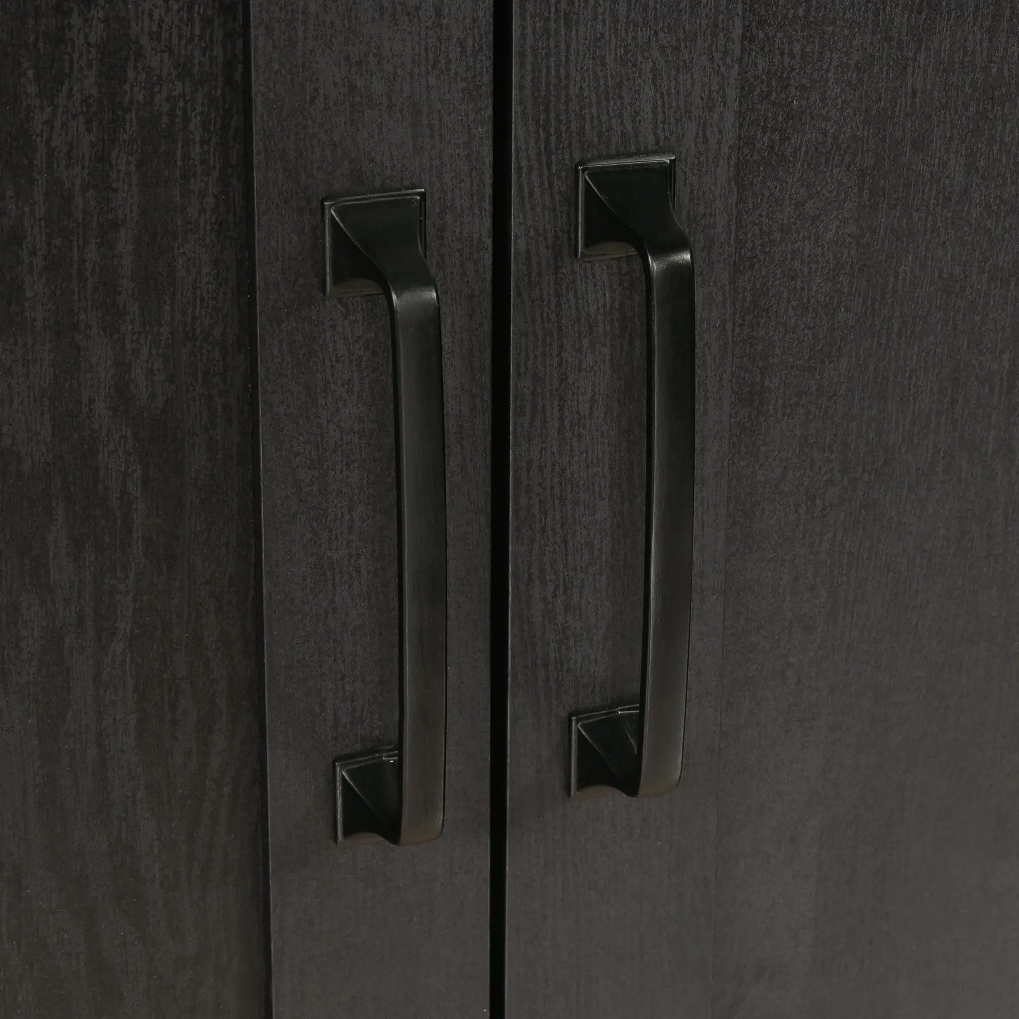 Raven Oak Black Bookcase-12