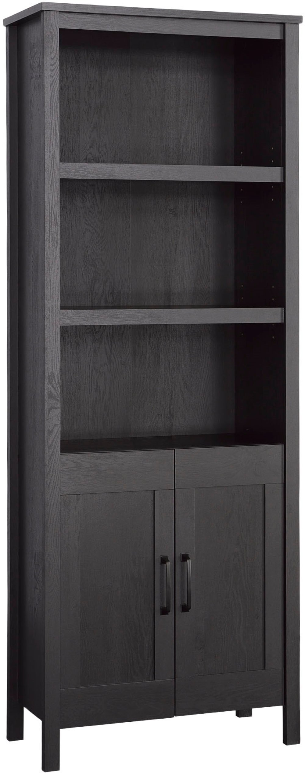 Raven Oak Black Bookcase
