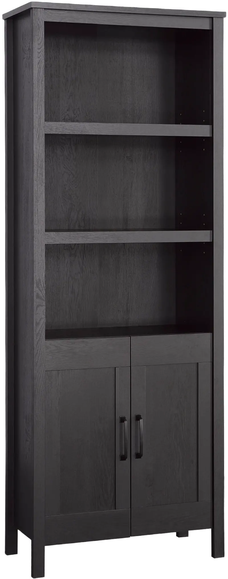 Raven Oak Black Bookcase