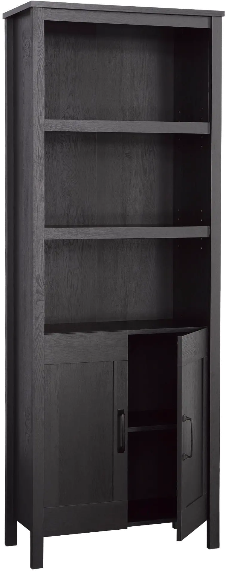 Raven Oak Black Bookcase-3
