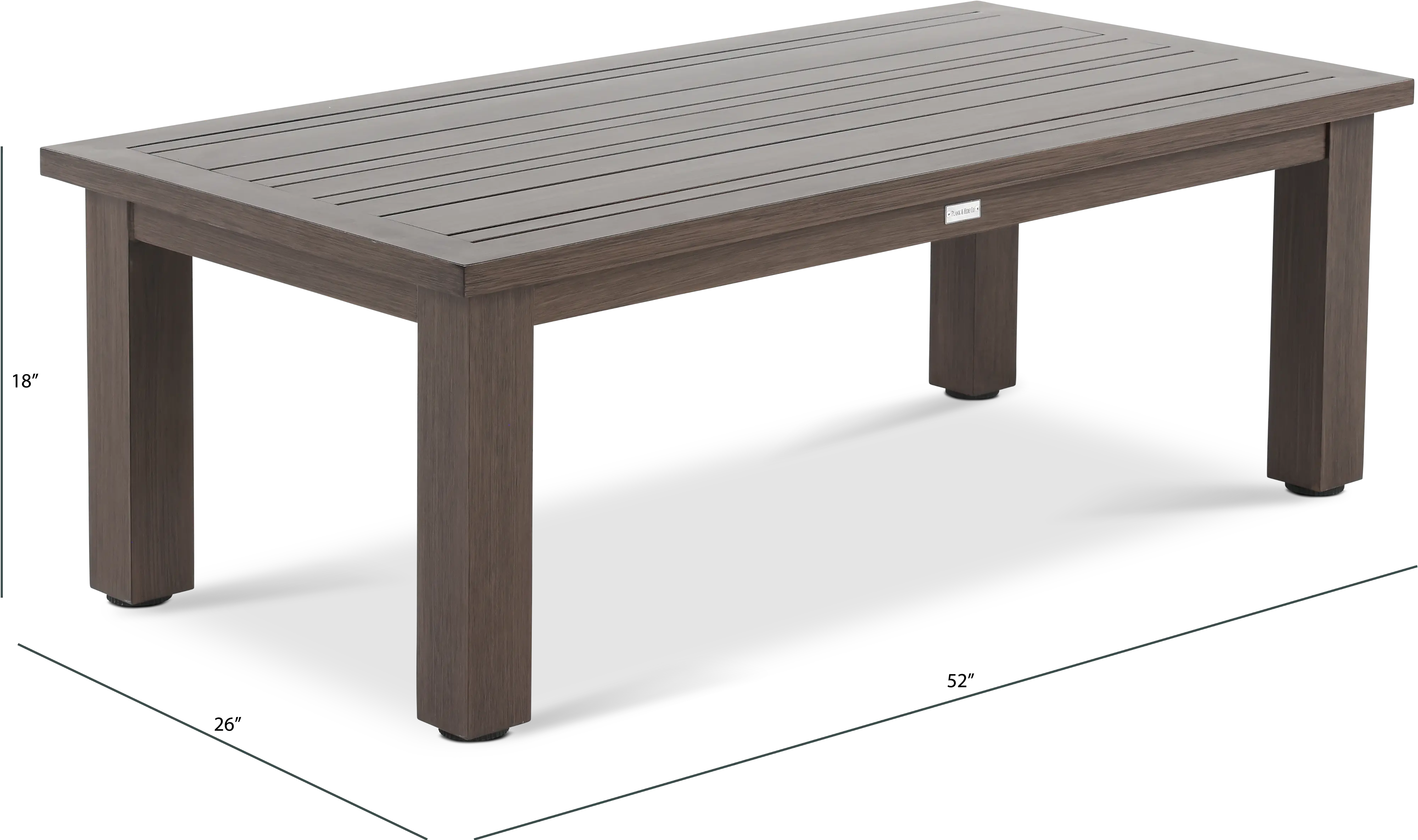 Carter Brown Patio Coffee Table-3