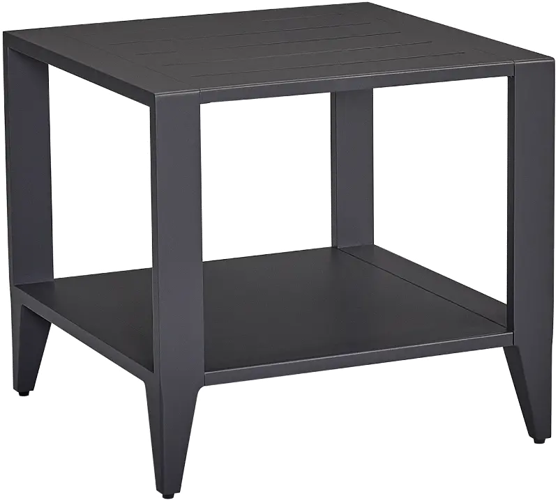 Aragon Blue Patio End Table