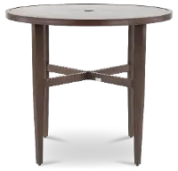 Adeline Brown Counter Height Patio Dining Table