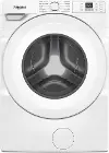 WFW4720RW Whirlpool 4.5 Cu Ft Front Load Washer - White