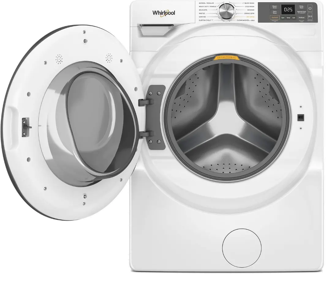 WFW5720RW Whirlpool 4.5 Cu Ft Smart Front Load Washer with FreshFlow™ Vent System - White-5