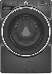 WFW6720RU Whirlpool 5.0 Cu Ft Front Load Washer with FreshFlow™ - Volcano Black