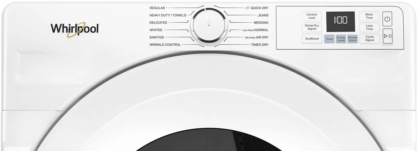 WED4720RW Whirlpool 7.4 Cu Ft Smart Electric Dryer - White-5