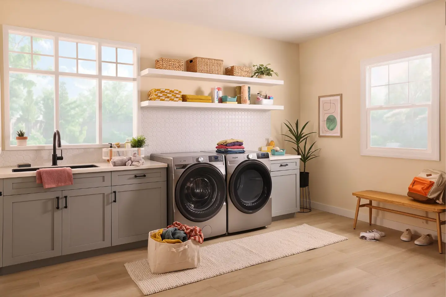 WED5720RR Whirlpool 7.4 Cu Ft Smart Electric Dryer - Radiant Silver-2