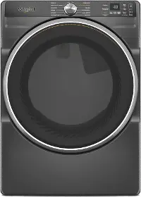 WED6720RU Whirlpool 7.4 Cu Ft Smart Electric Dryer with Steam - Volcano Black