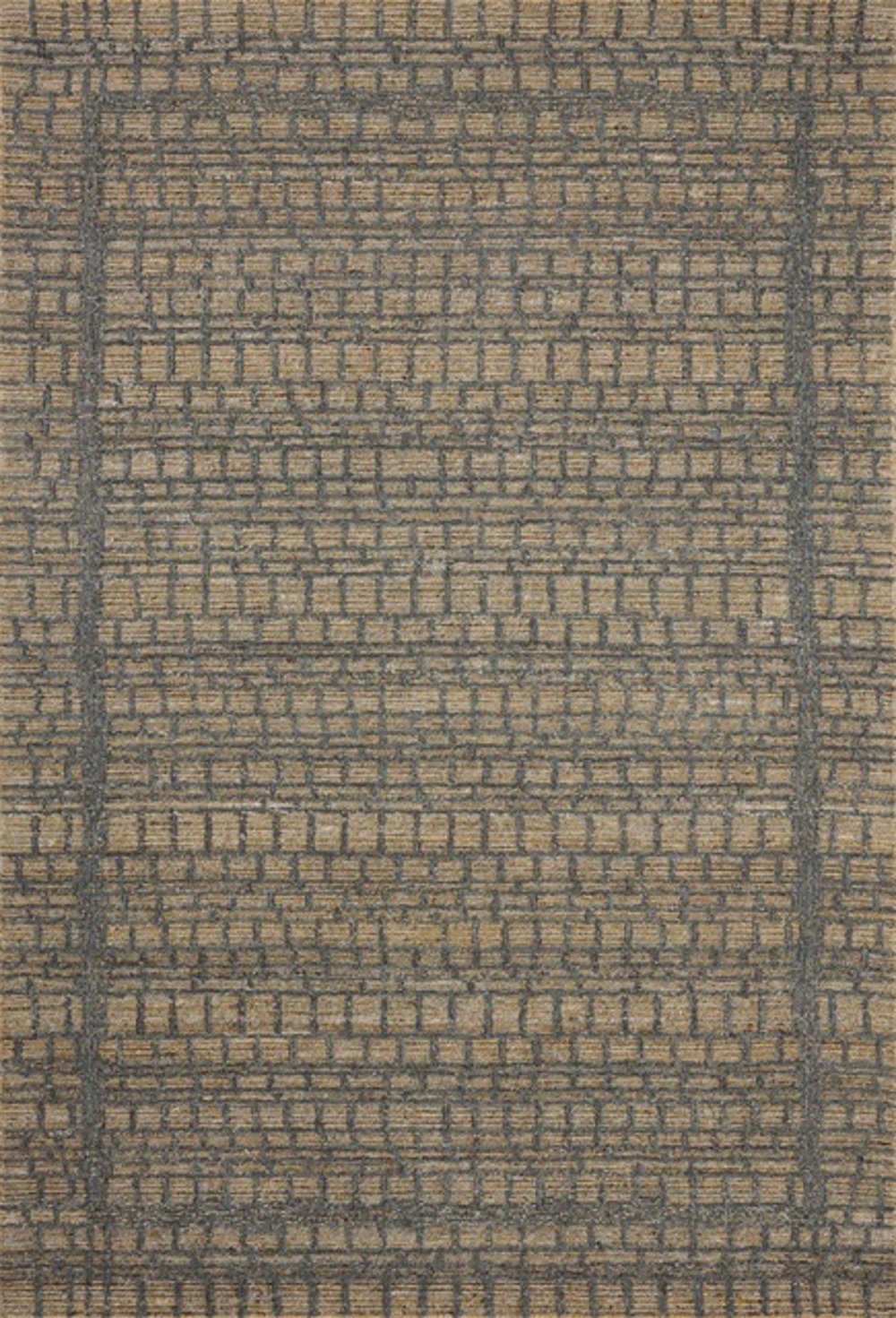 Elias 5 x 8 Wheat Charcoal Area Rug