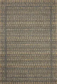 ELA-O5/WHEAT/CHARCOAL/7.9X9.9 Elias 8 x 10 Wheat Charcoal Area Rug