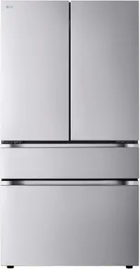 LF26C8210S LG 26 Cu Ft 4-Door French Door Refrigerator - Counter Depth Stainless Steel