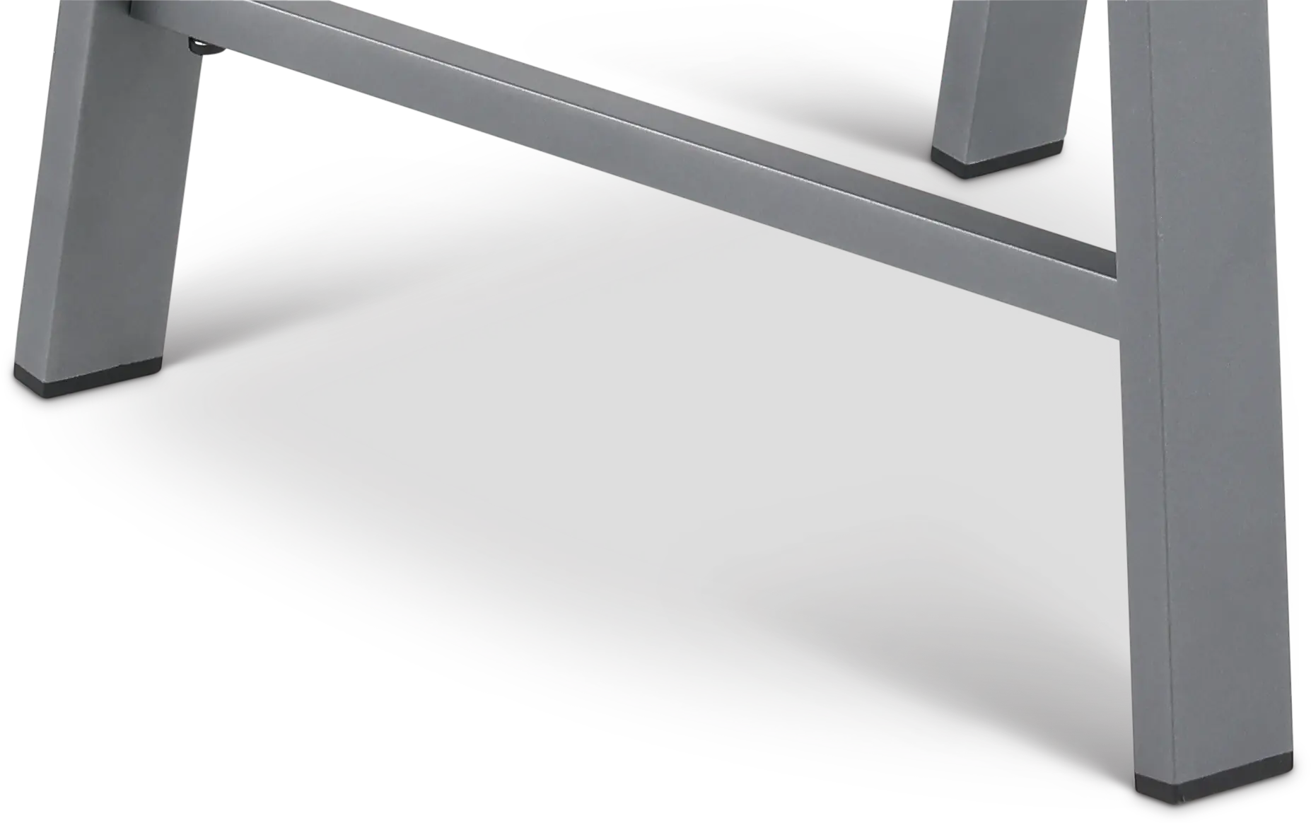 Gibraltar Gray and Beige Armless Dining Chair-8