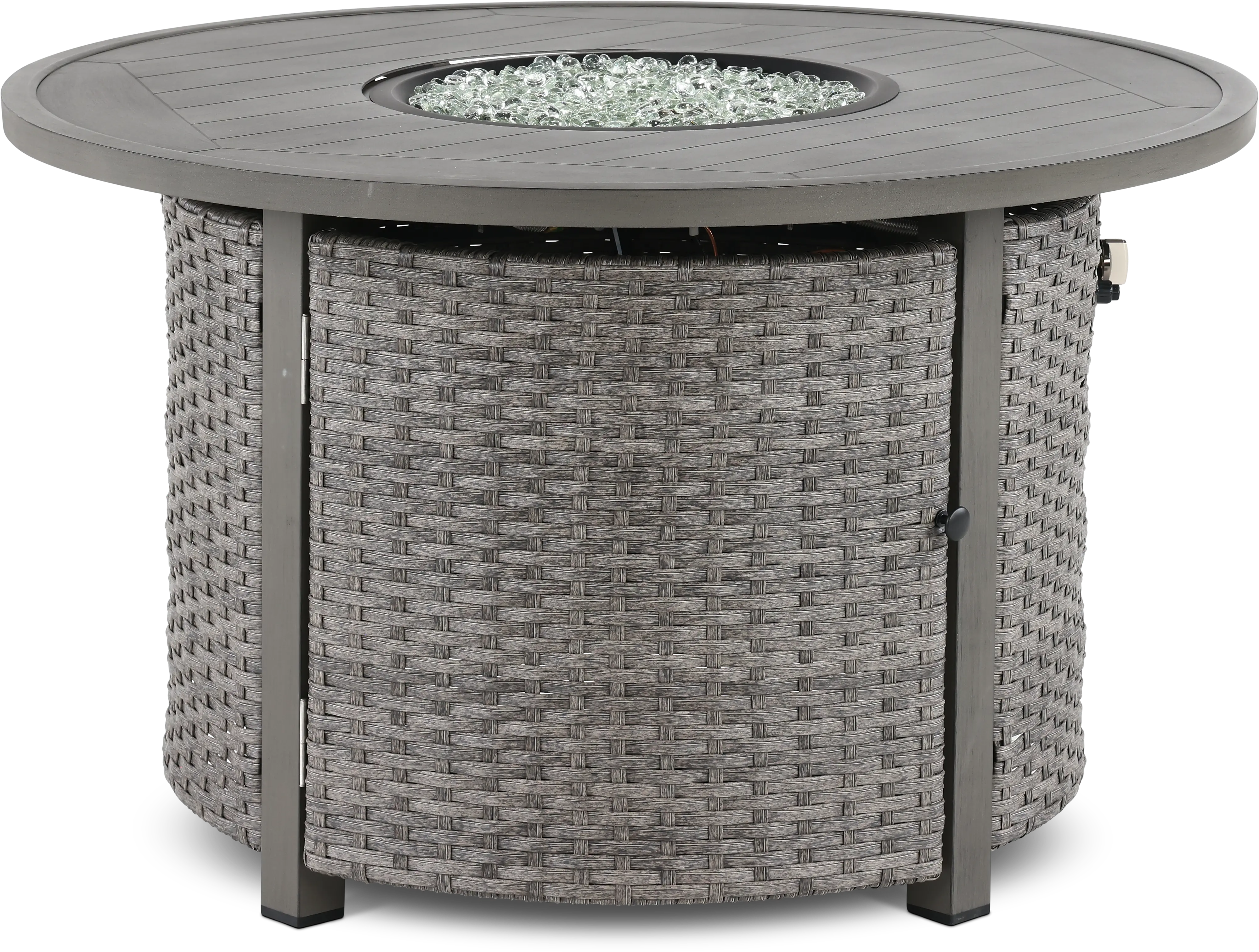 St. Thomas Gray Patio Fire Pit-1