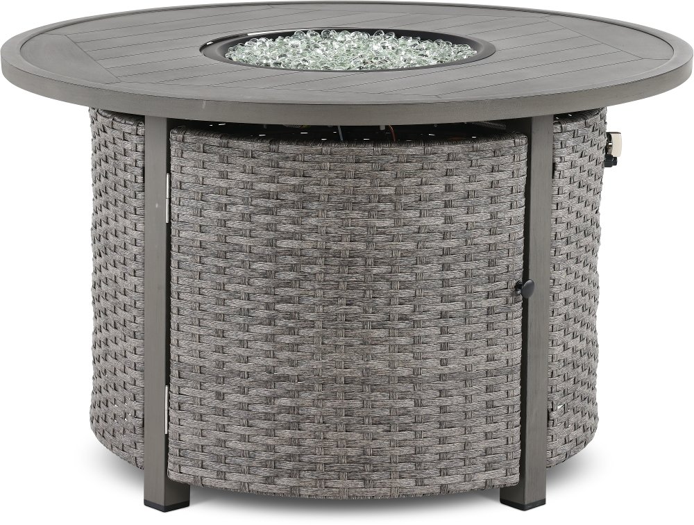 St. Thomas Gray Patio Fire Pit