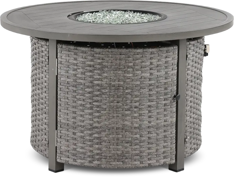 St. Thomas Gray Patio Fire Pit