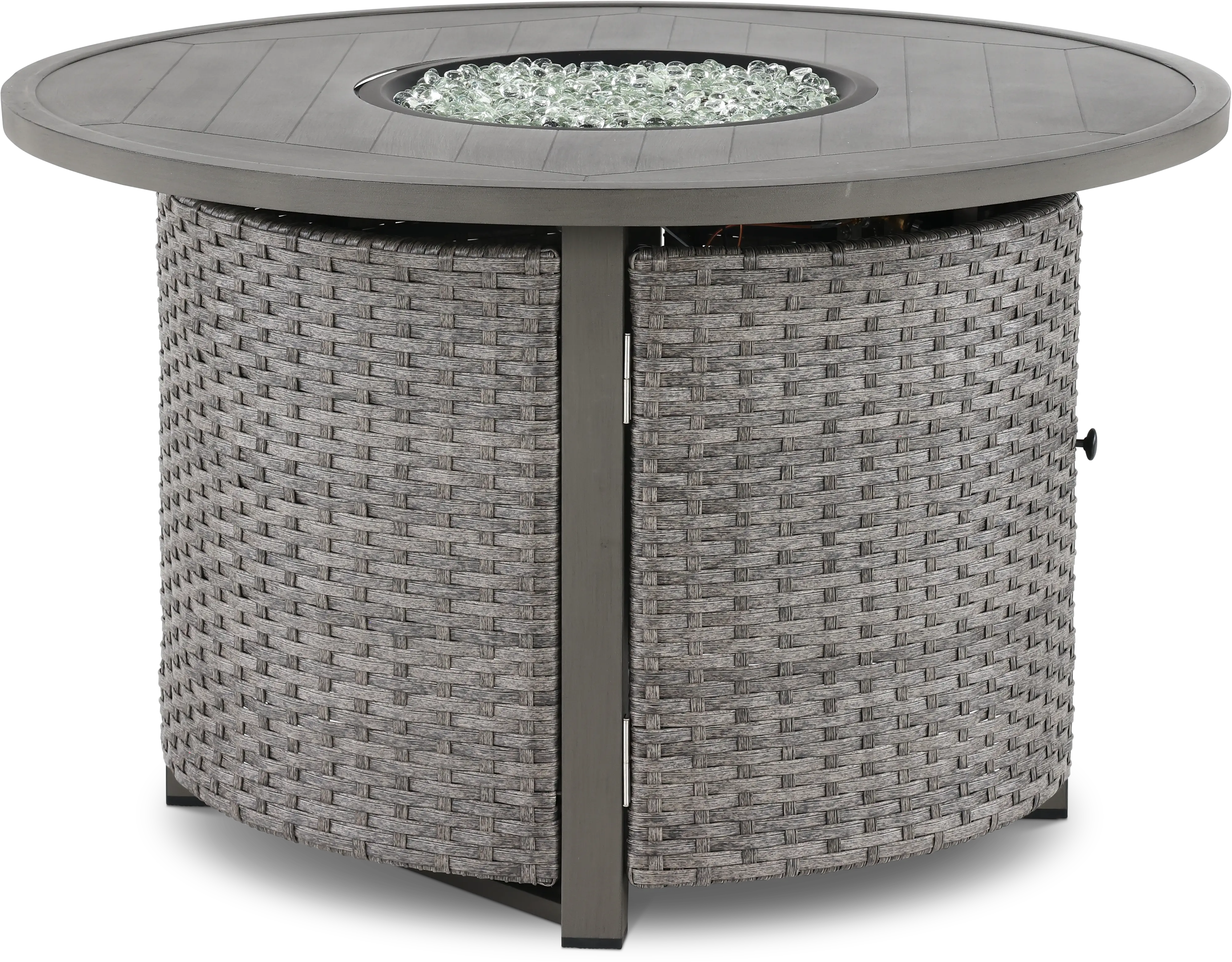 St. Thomas Gray Patio Fire Pit-2