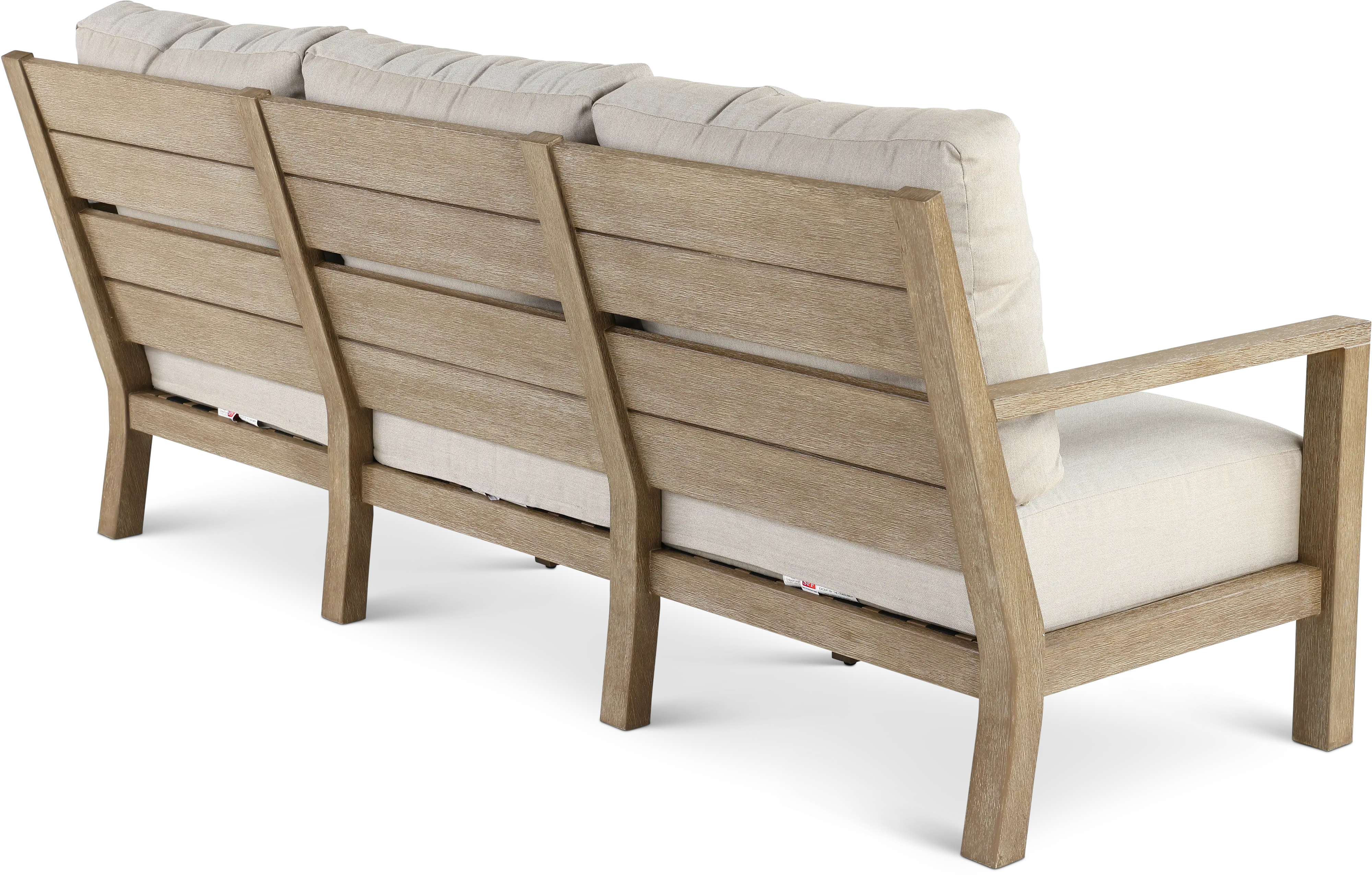 Palm Beach Natural and Beige Patio Sofa-6