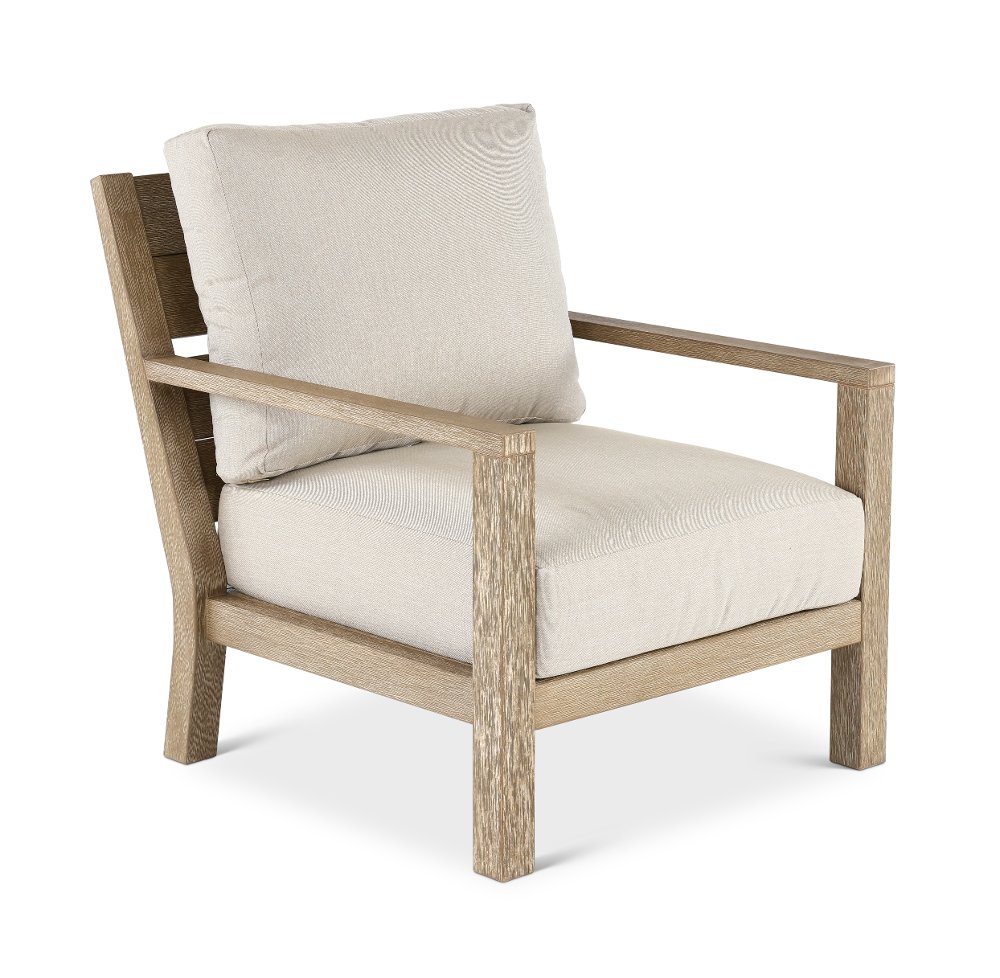 Palm Beach Natural and Beige Patio Chair