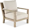 Palm Beach Natural and Beige Patio Chair