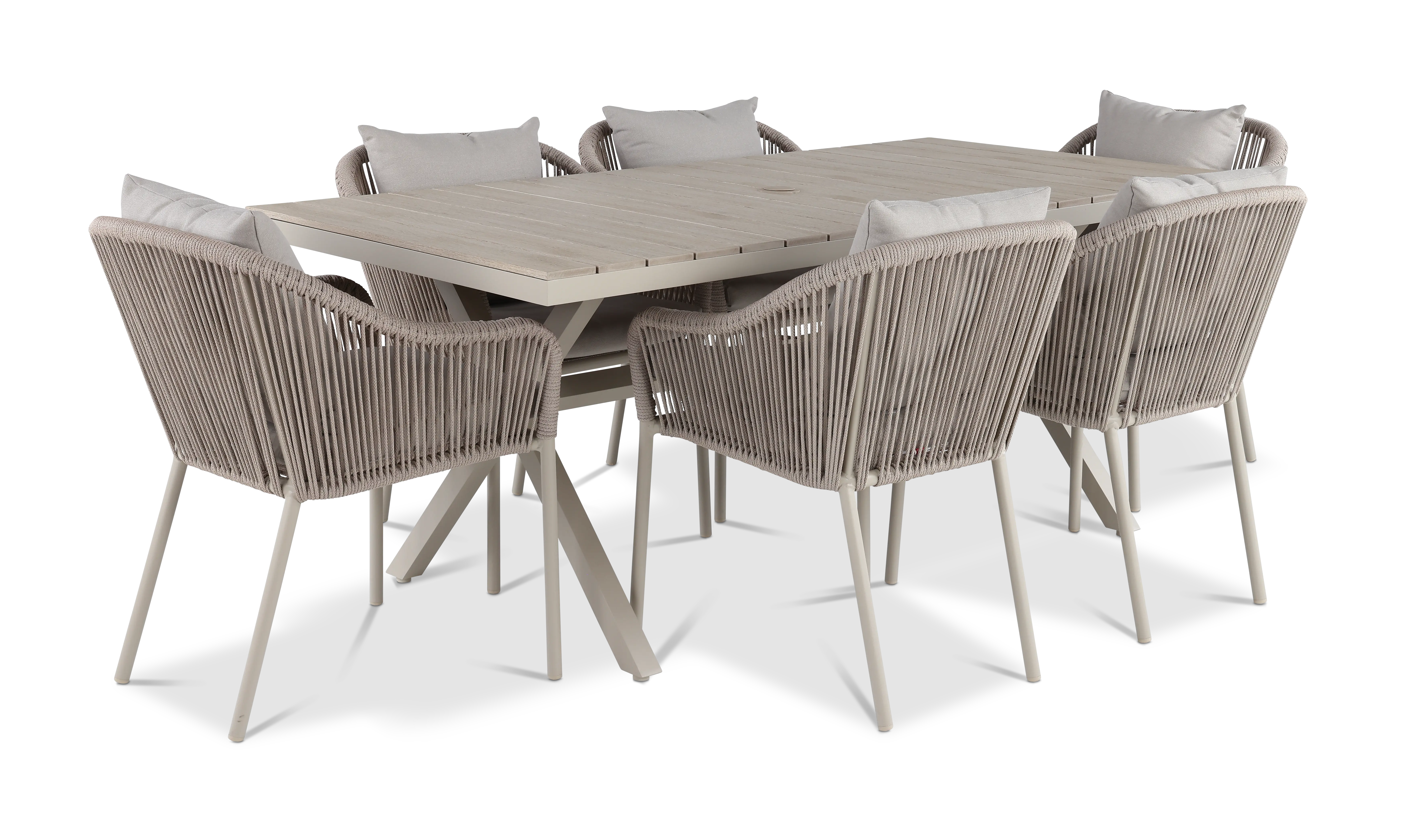 Josephine Natural 7-Piece Dining Set-1