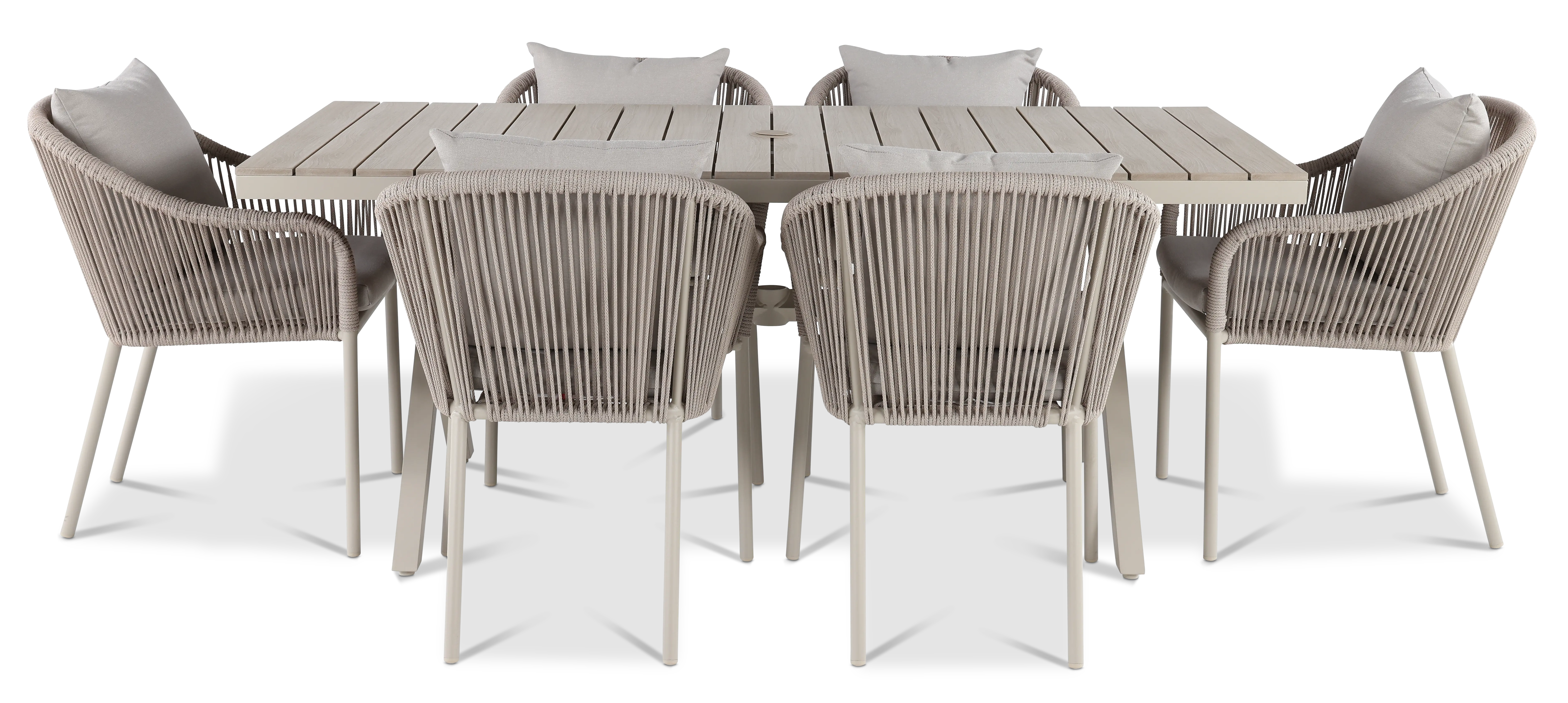 Josephine Natural 7-Piece Dining Set-2