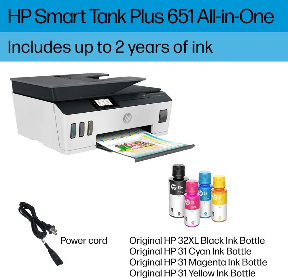 HP-SMARTTANK651-2T HP Smart Tank Plus 651 Wireless All-In-One Supertank Inkjet Printer-6