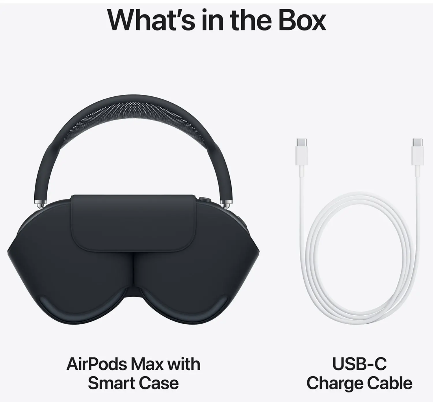 MWW43AM/A Apple AirPods Max Wireless Noise Canceling Over-Ear Headphones - Midnight-2