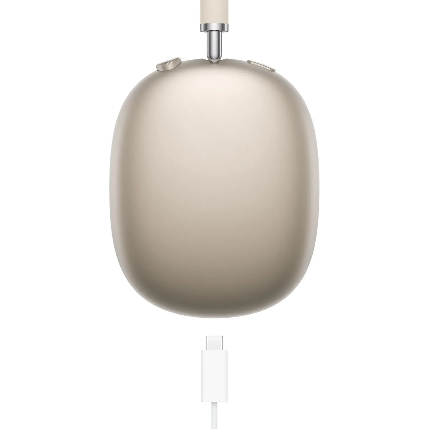 MWW53AM/A Apple AirPods Max Wireless Noise Canceling Over-Ear Headphones - Starlight-5