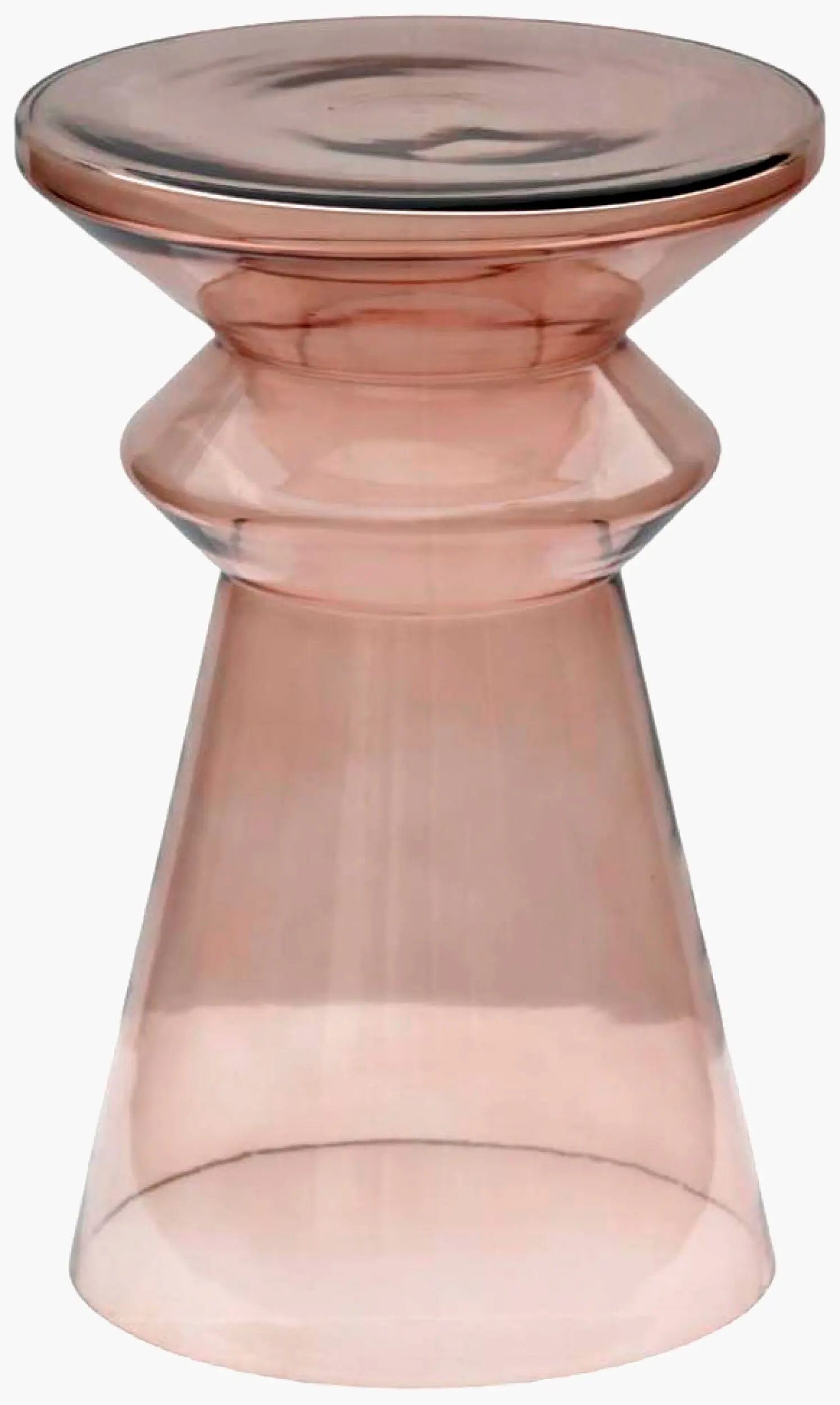 DNR001-181313 Donora Rose Glass End Table-2