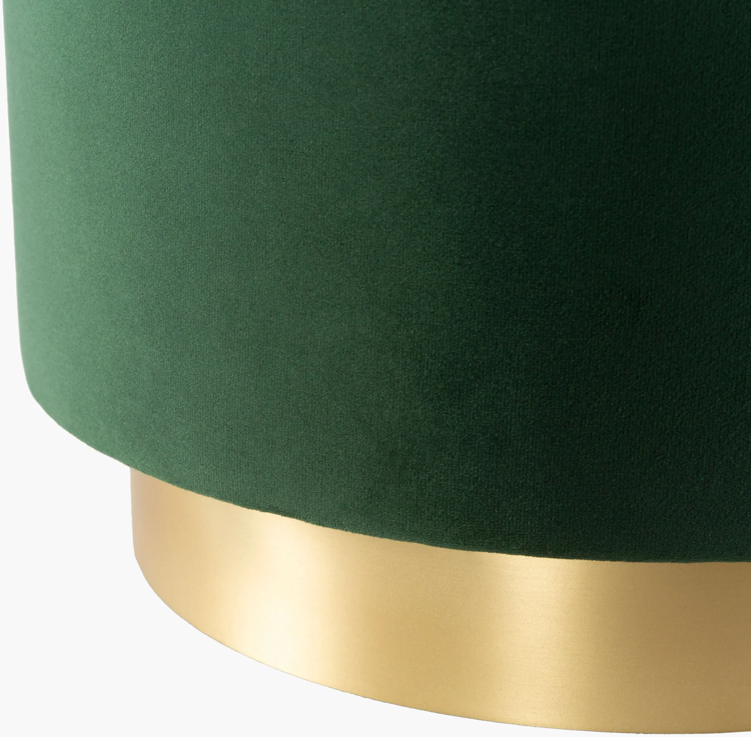 RON-006 Roxeanne Green Velvet Ottoman-4