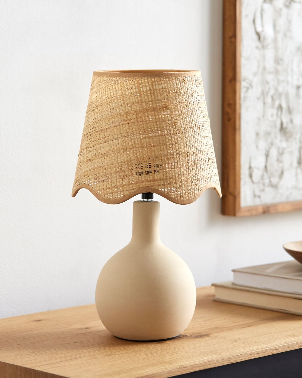 Beige Table Lamps