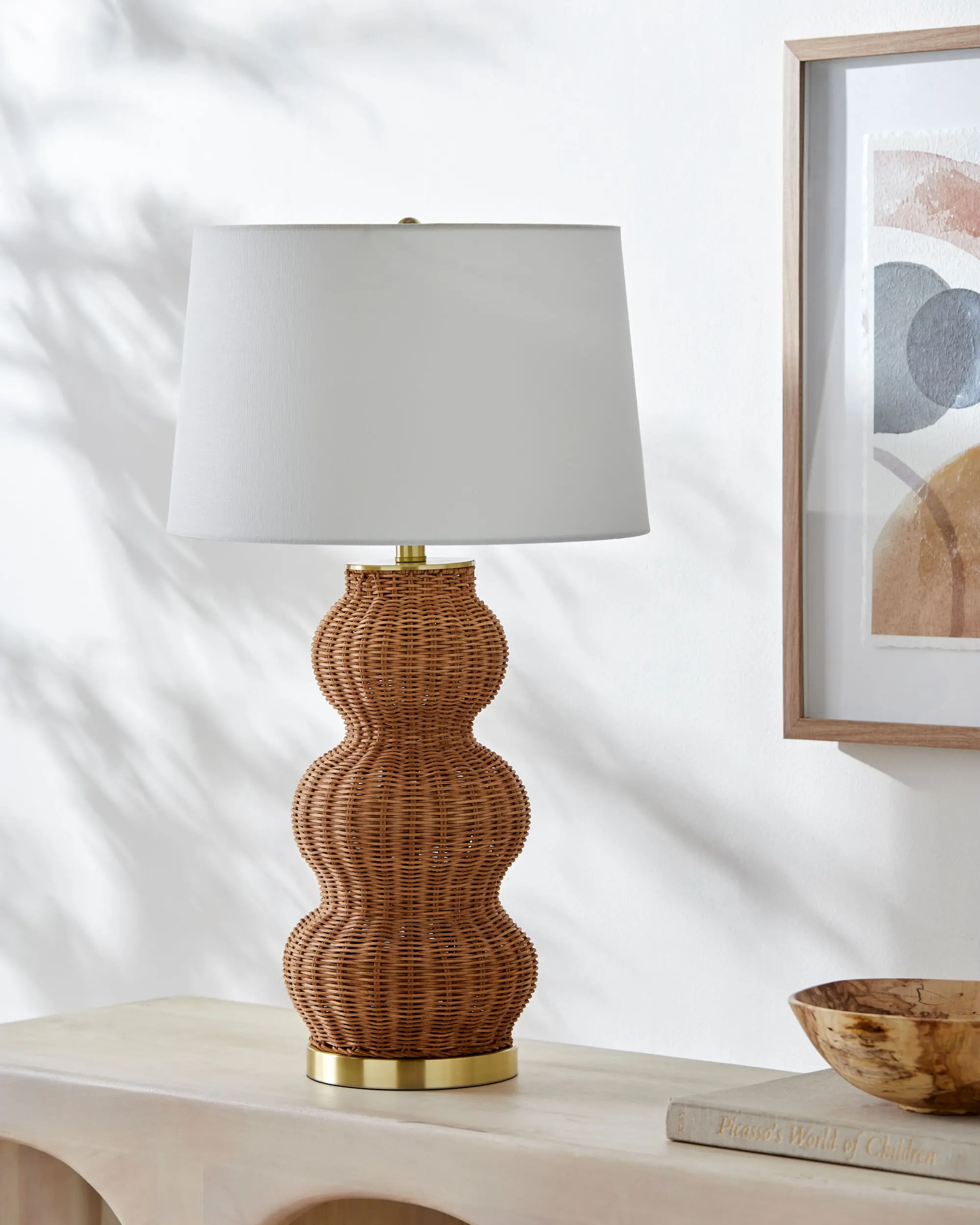 CZL-001 Cazorla Curvy Accent Table Lamp-1