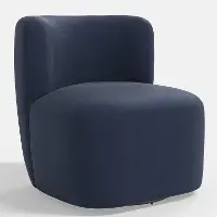 20-10VLVINK Neko Velvet Ink Swivel Chair