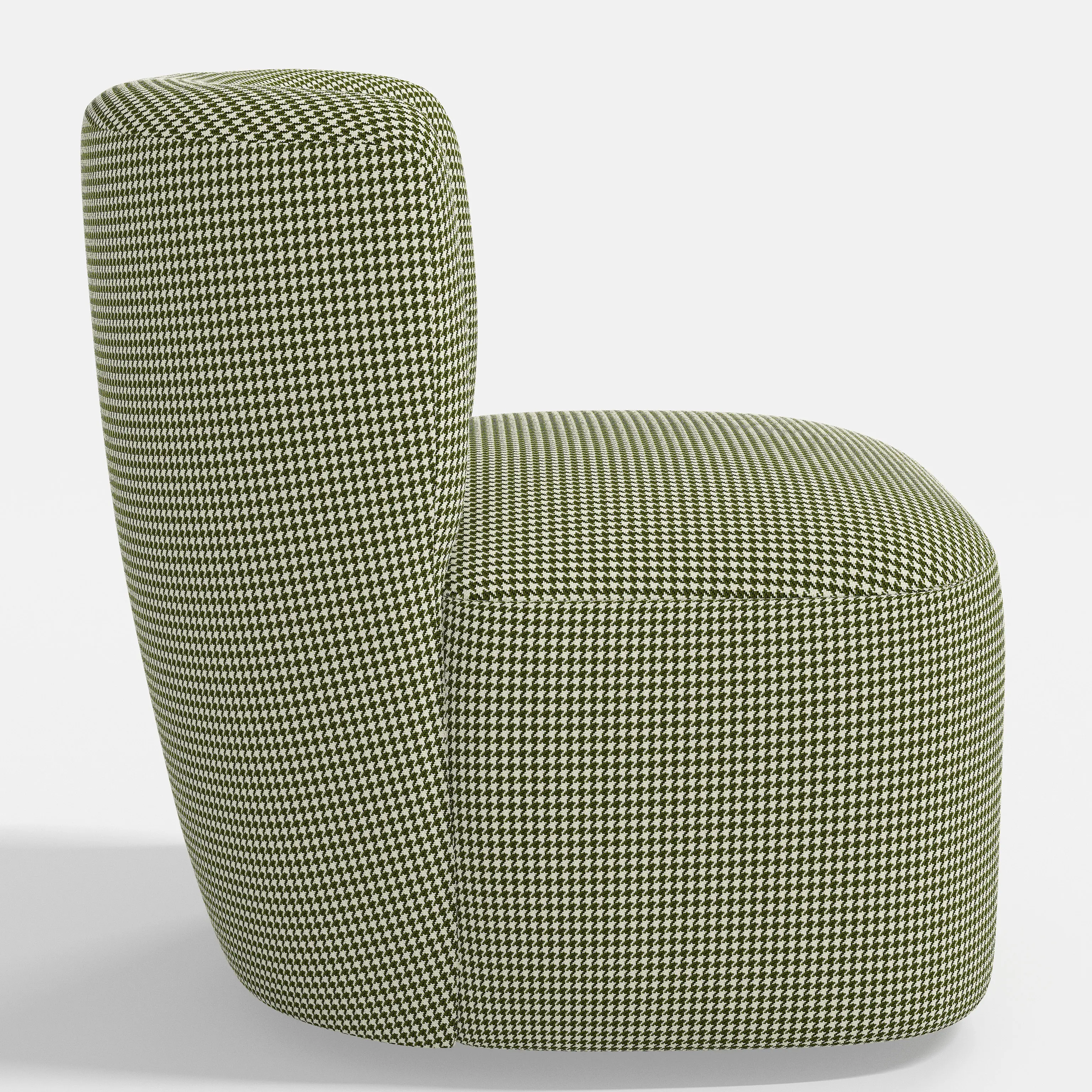 20-10HNDAVC Neko Houndstooth Avocado Swivel Chair-2